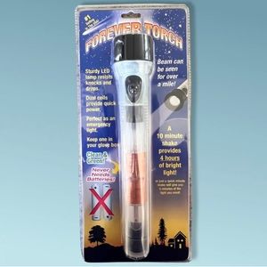 “Forever Torch” Flashlight - Just Shake No Batteries